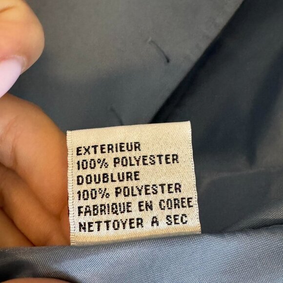 Vintage Talbots Baby Blue Suede - Picture 6 of 6